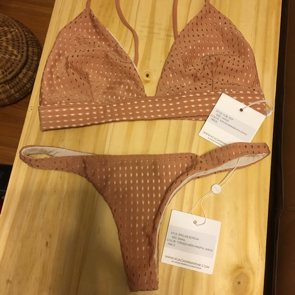 Acacia Topless Mesh Set
